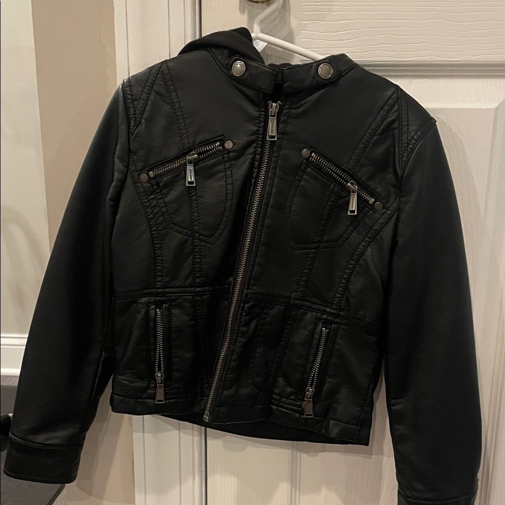 Jou Jou Kids Black Jean Jacket
